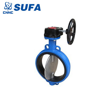 中核苏阀-中线涡轮对夹蝶阀